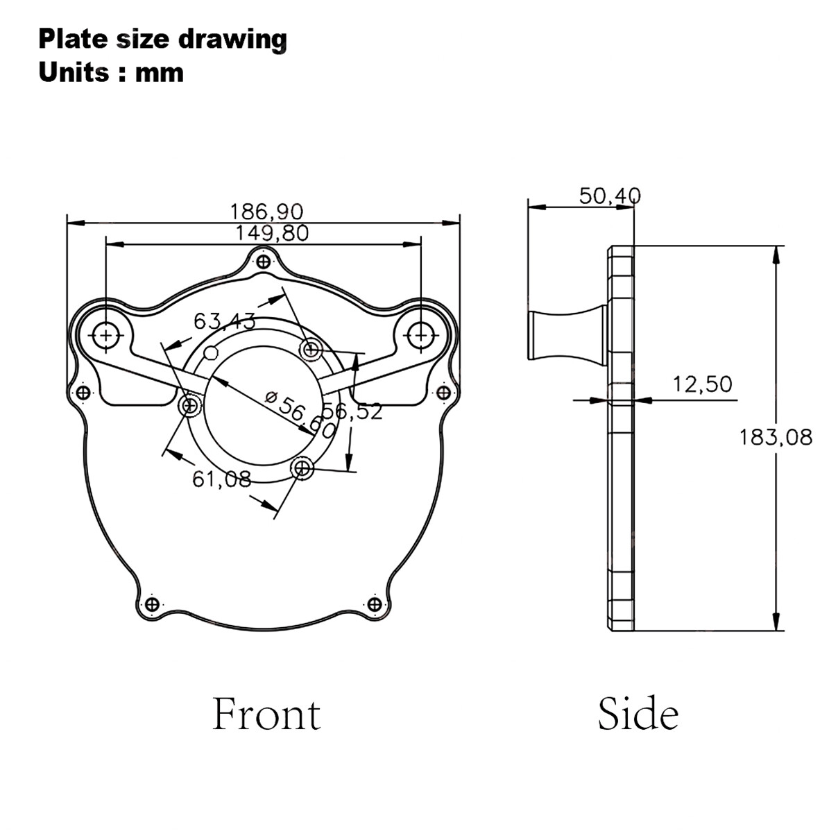Spike turbine air cleaner 2001-2017 Twin Cam touring Dyna Softail 1993-2015