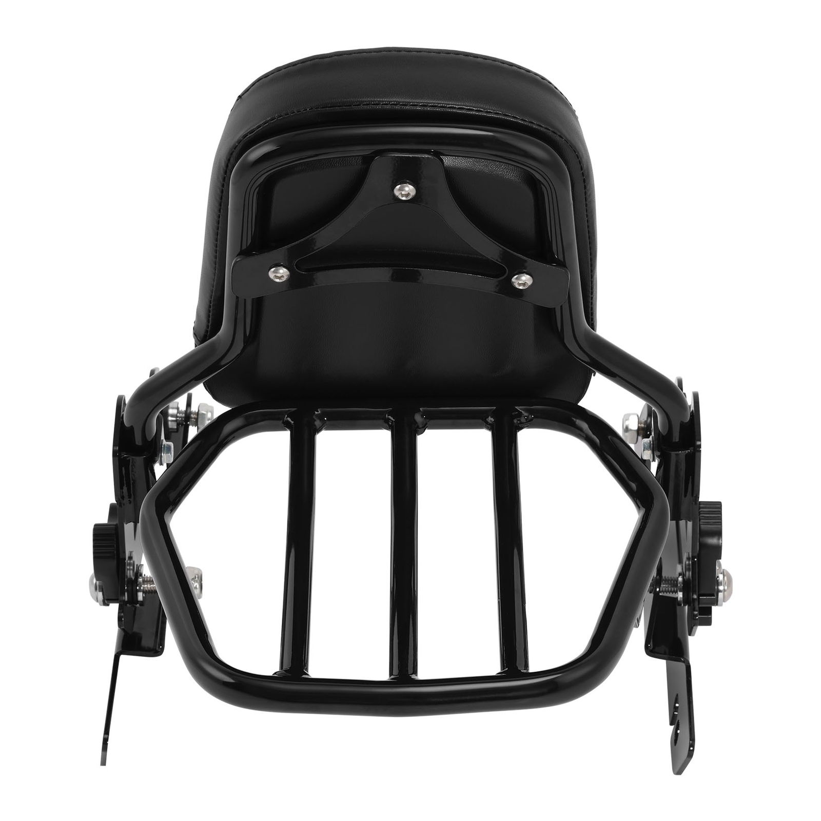 Sissy Bar Backrest Luggage Rack Fit For Harley Dyna Low Rider 2006-2009 14-2017