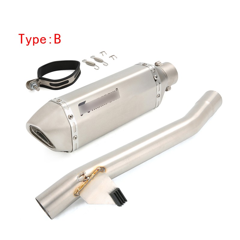 Bandit 600 1250 1995-2006 For Suzuki GSF600 Exhaust System Mid Pipe Muffler Tip