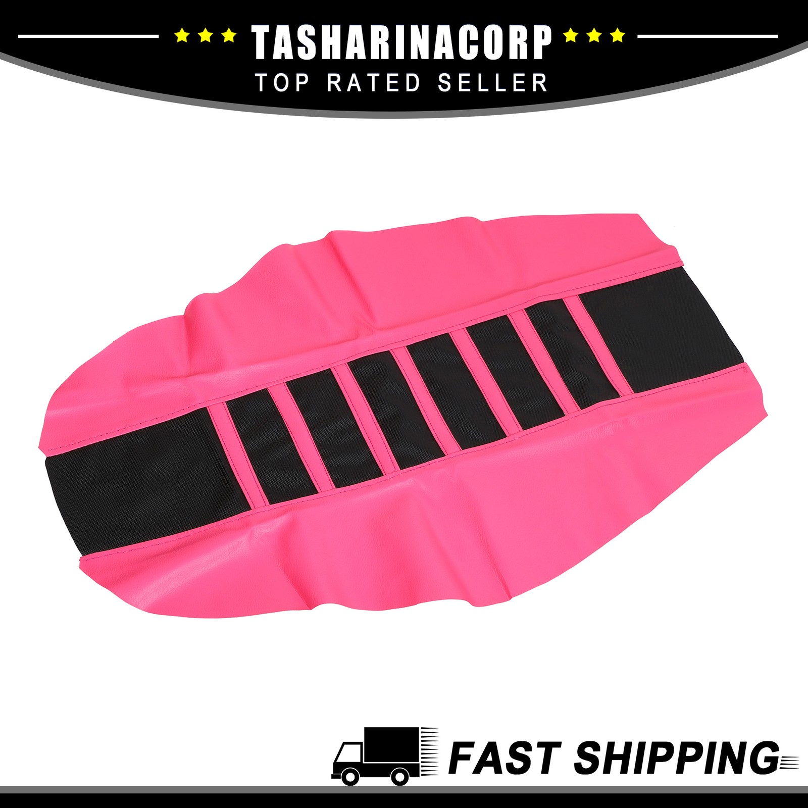 Universal Piece of 1 Motorcycle Pit Dirt Bike Faux Leather Soft Seat Cover