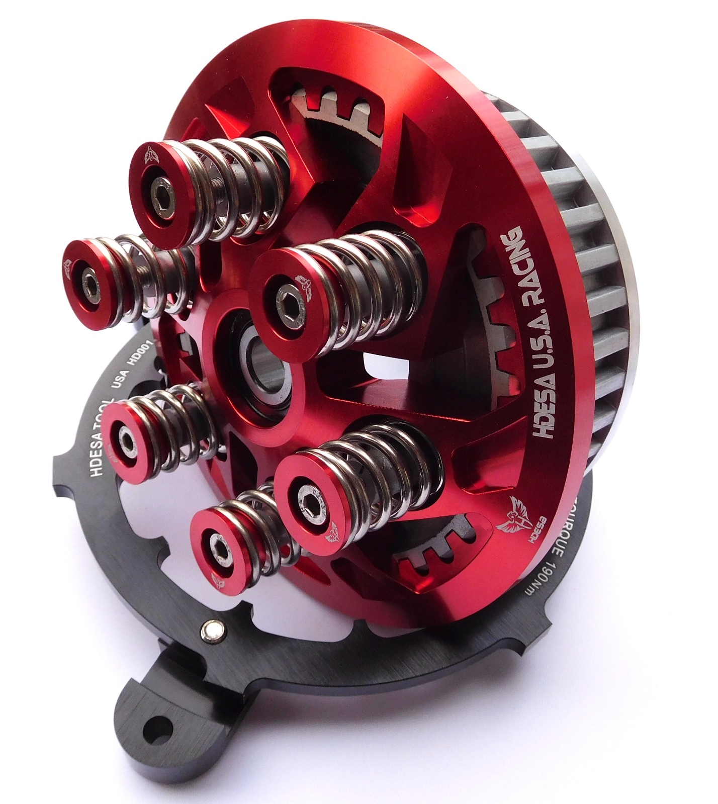 Ducati ST4S ST4 ST3 S Clutch Pressure Plate Red Clutch replacement Kit HDESA USA