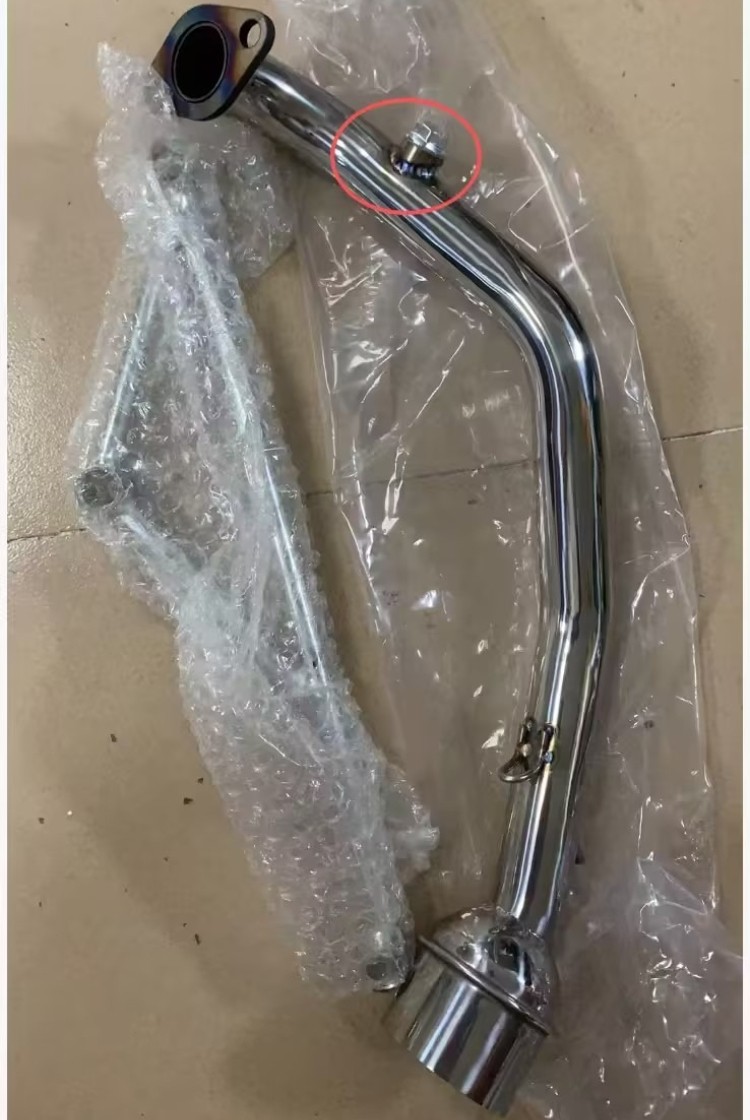 For GY6 Engine 125cc 150cc Scooter Moped ATV Motorcycle Exhaust Muffler Baffle
