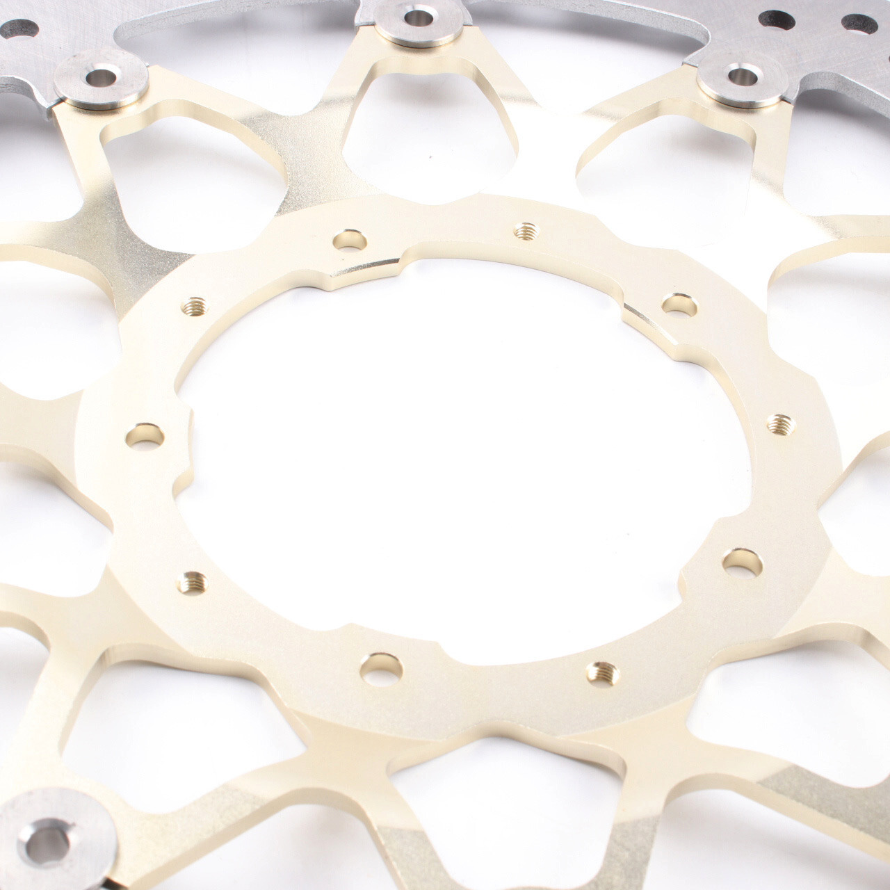 Motorcycle Front Brake Rotor Set For HONDA CBR1000RR ABS 2017/18/20/21/22 Gold