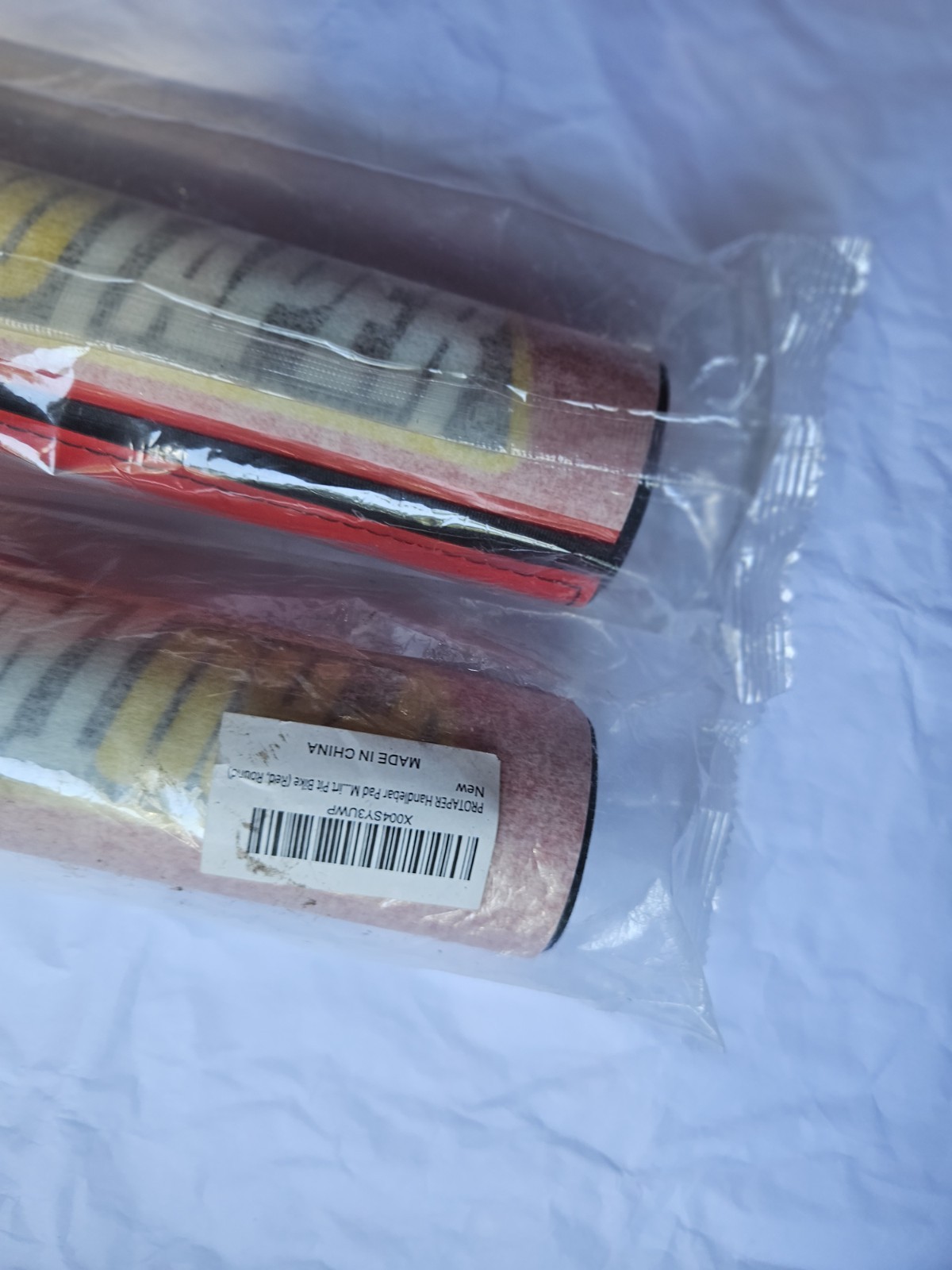 2 PACK RED Set – Hot Sales ATV Dirt Bike 7.9″ Sponge Handlebar Crossbar Pads