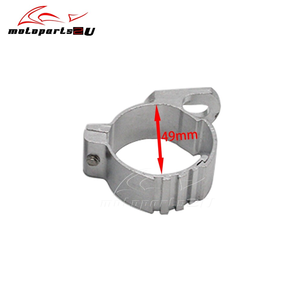 1 Set Adjustable Fairing Clamp Bracket Assemblies For Motorcycle 42-50mm Forks