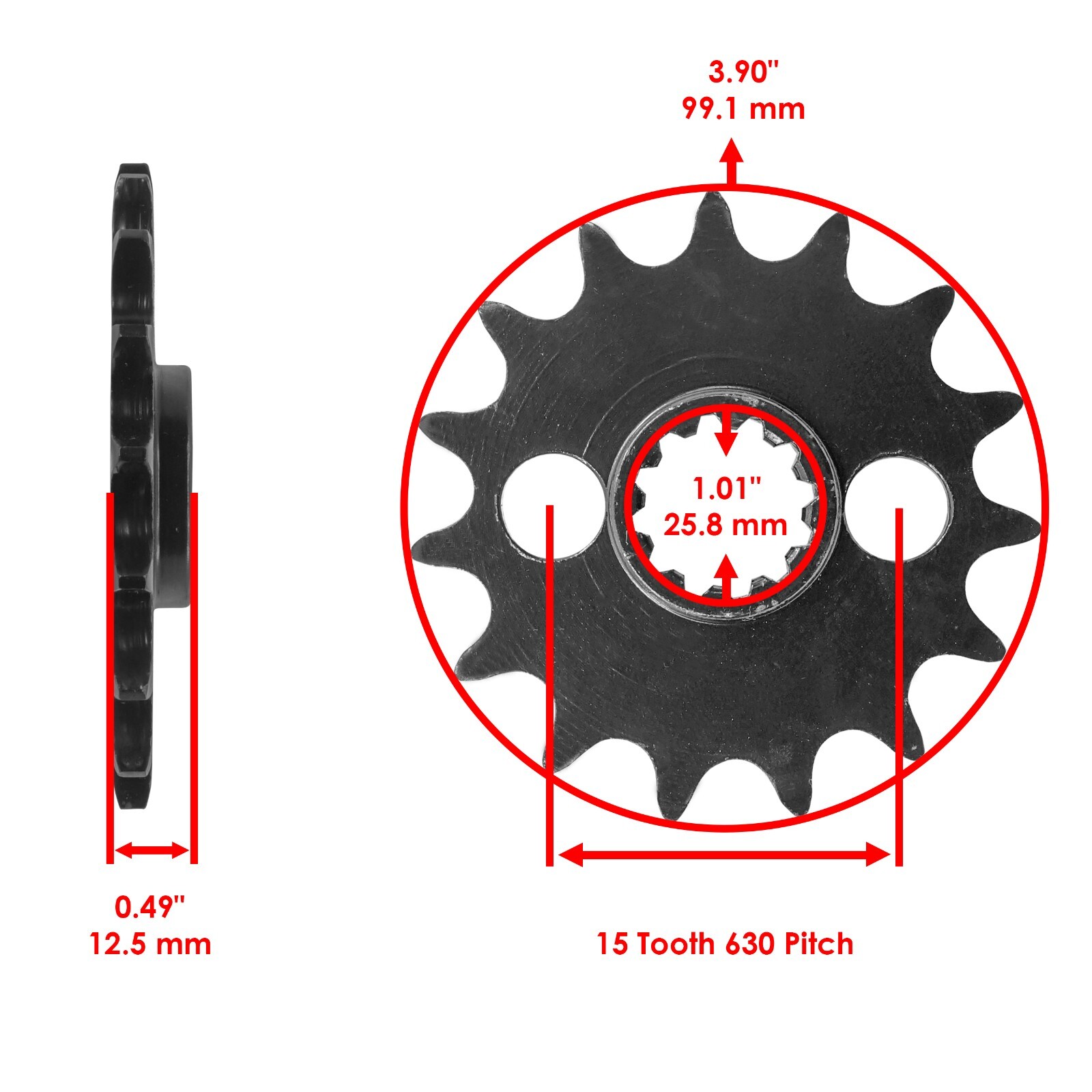 Drive Chain & Sprockets Kit for Kawasaki KZ1000P KZ1000J KZ1000R 1981-01