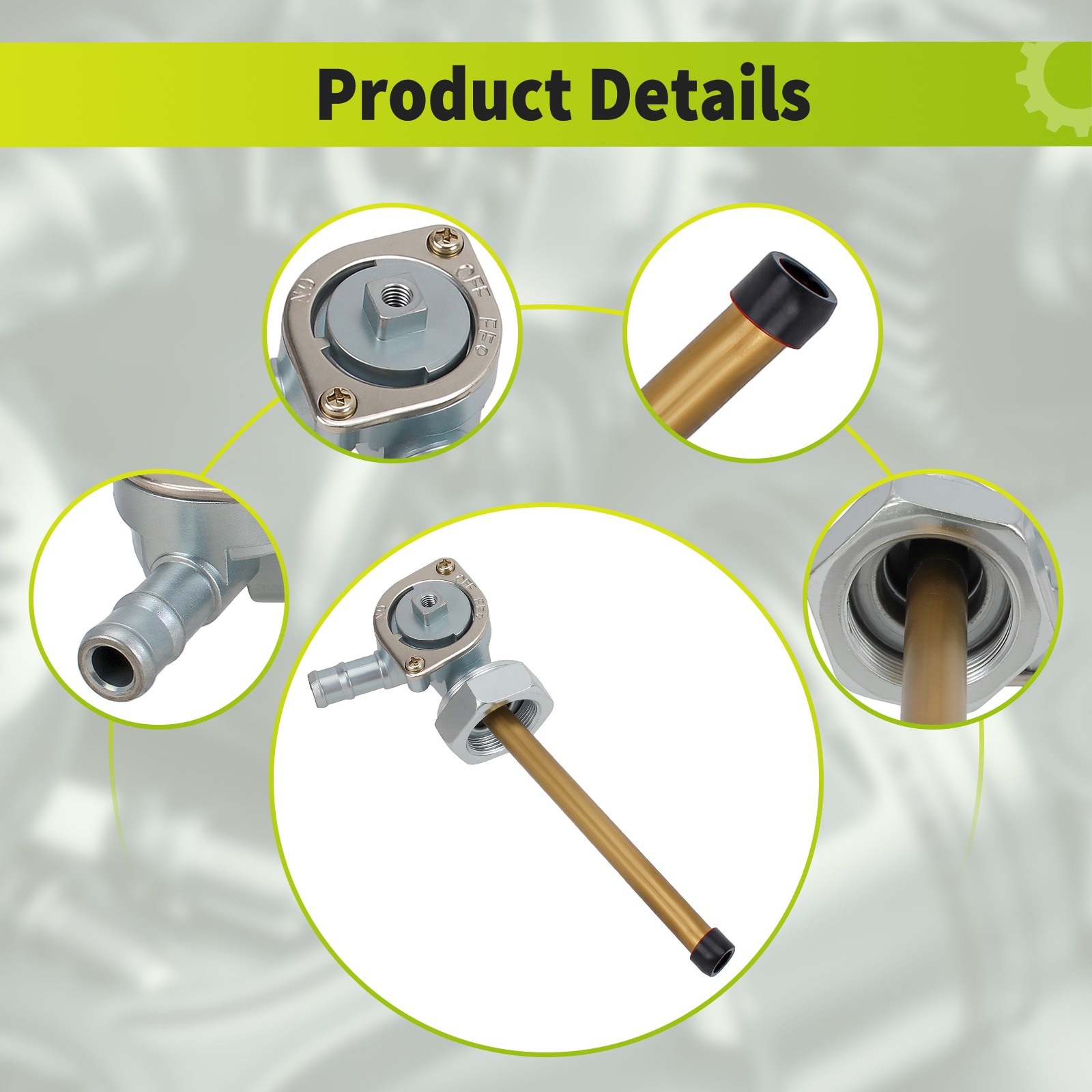 Fuel Valve Petcock For HONDA Shadow Ace Deluxe 750 VT750 C CD 1998-2003