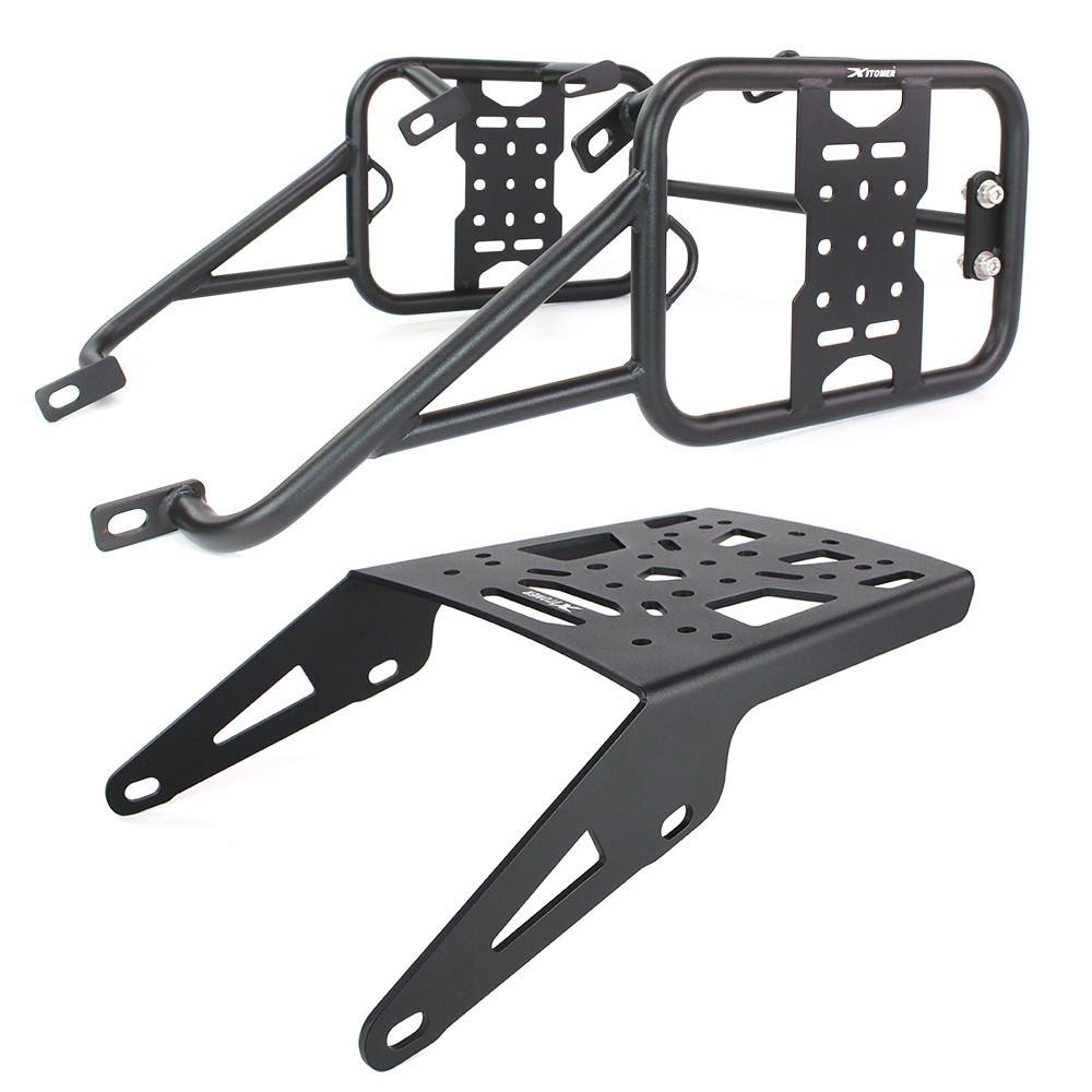 Rear Luggage Rack & Pannier Rack Side Carrier Fit For Yamaha XT250 2008-2024