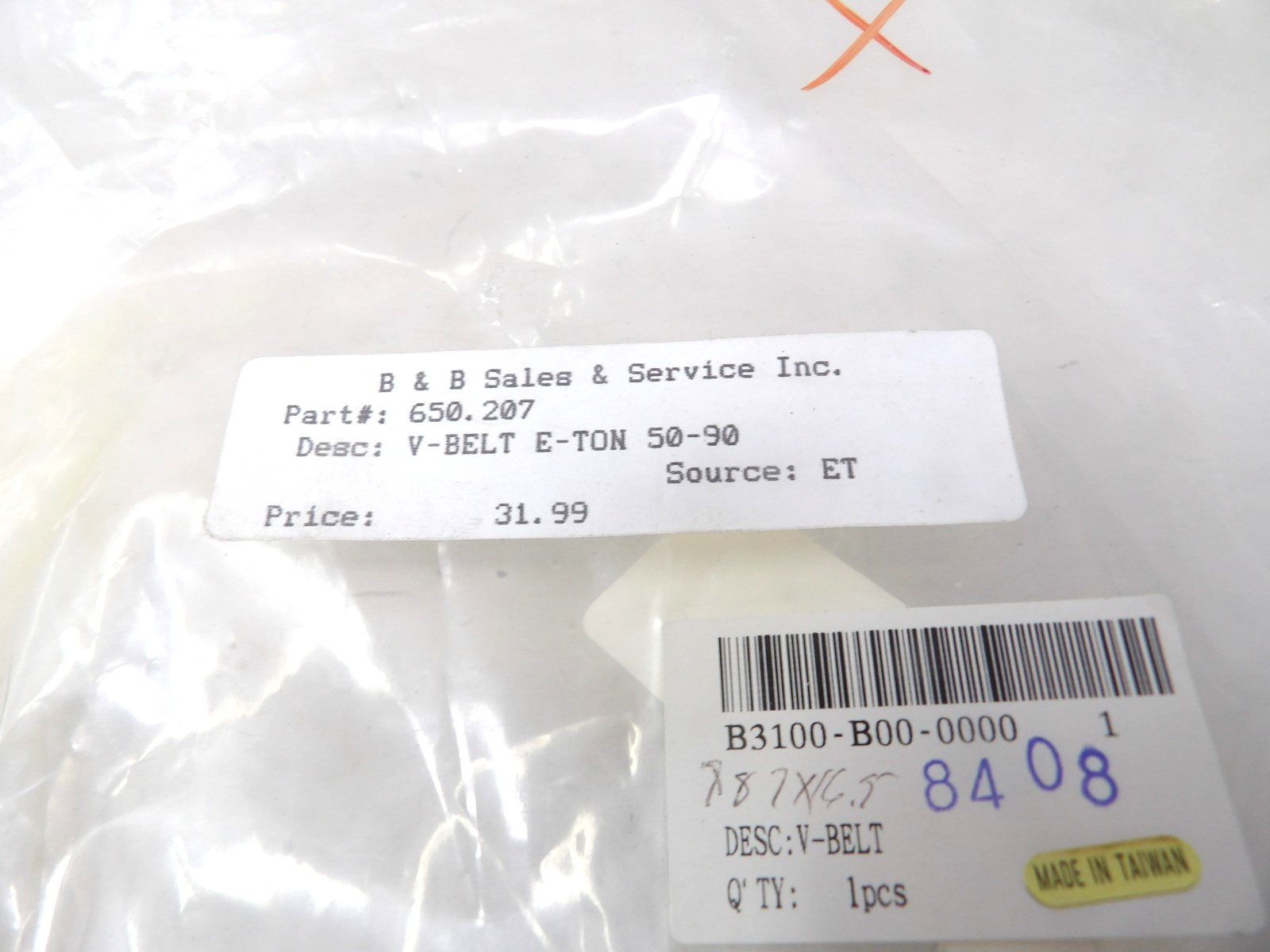 ETON 50cc/90cc Top Quality Scooter Drive Belt by Bando 780×16.5