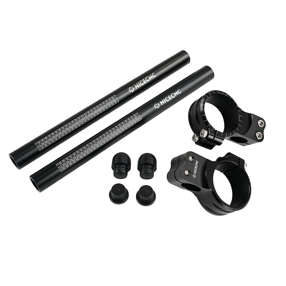 7 Degree 50mm Aluminum Removable Clip-Ons Handlebars for Suzuki GSXR600/750/1000