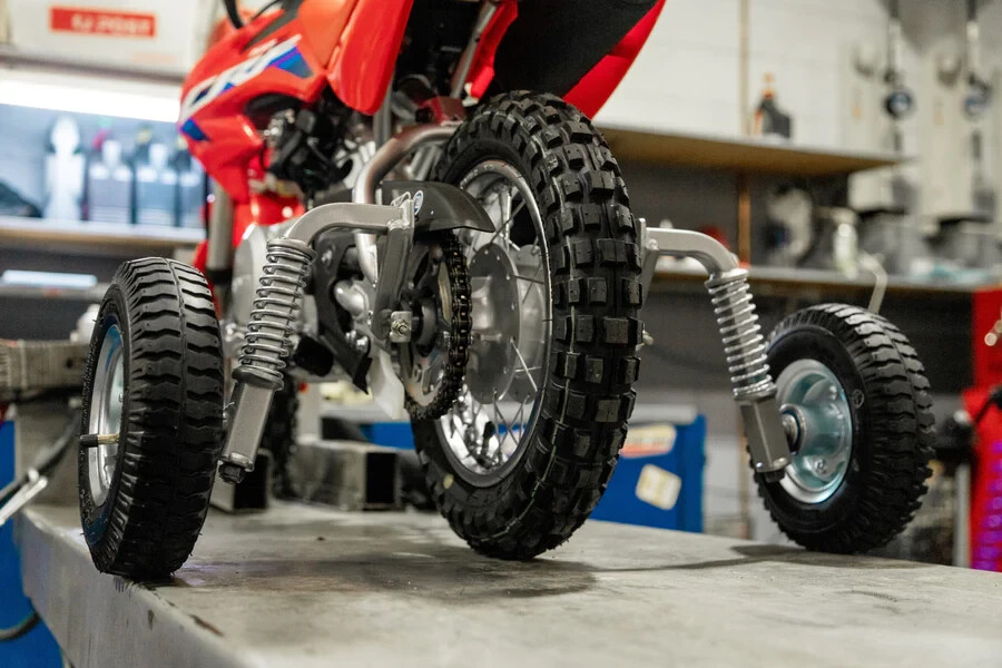 Honda CRF50 Training Wheels assembled in Australia trainer wheels MINI MOTO