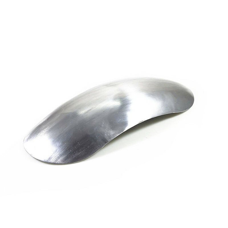 Motorcycle Unpainted Silver Short Mudguard Front Fender Mud Guard Cafe Racer ATV