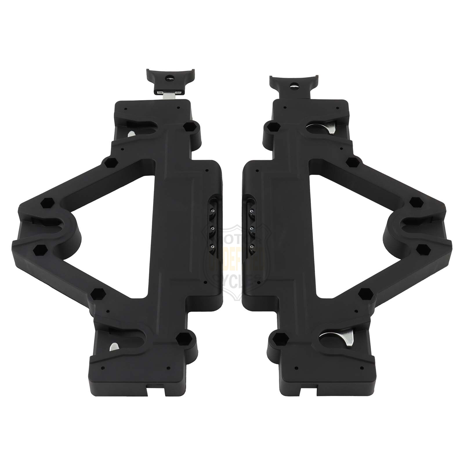 Lockable Quick Release Saddlebag Mount Pannier Bracket For Shadow Vulcan C90 109