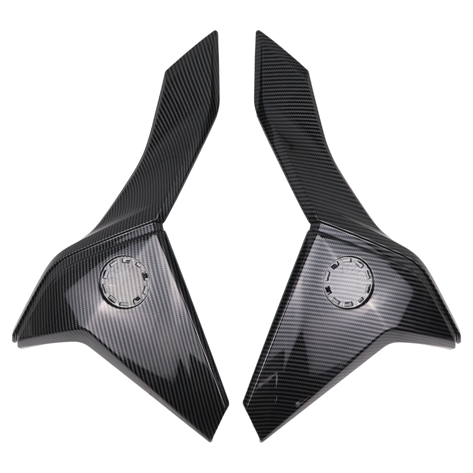For BMW F900R 2019-2026 Carbon Pattern L+R Front Side Cover Fuel Tank Fairing
