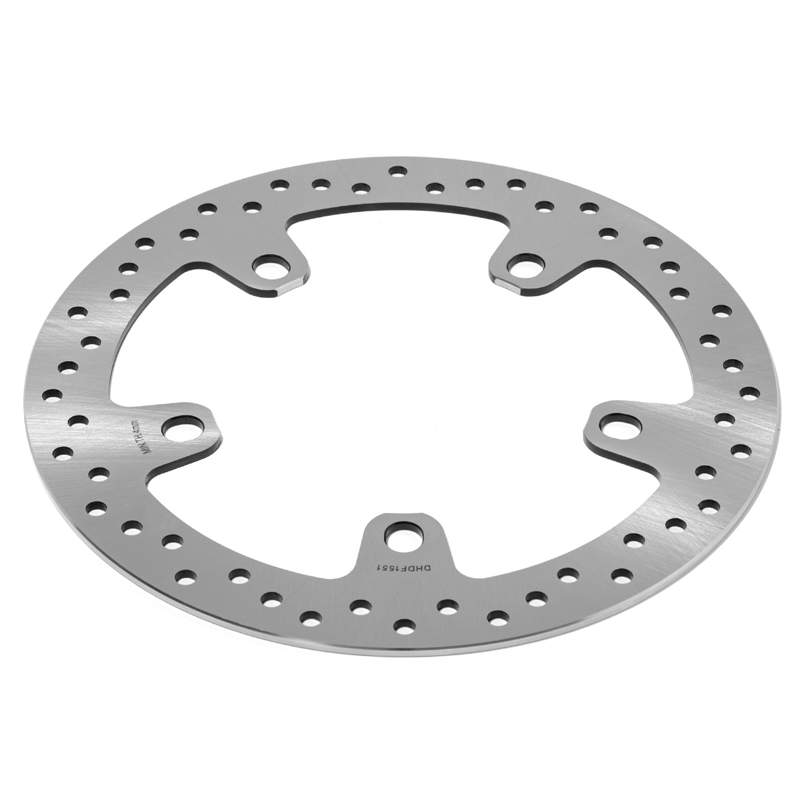 5mm 11.8″ Satin Silver Front Rotor for Harley Street Glide Road Glide 15-21