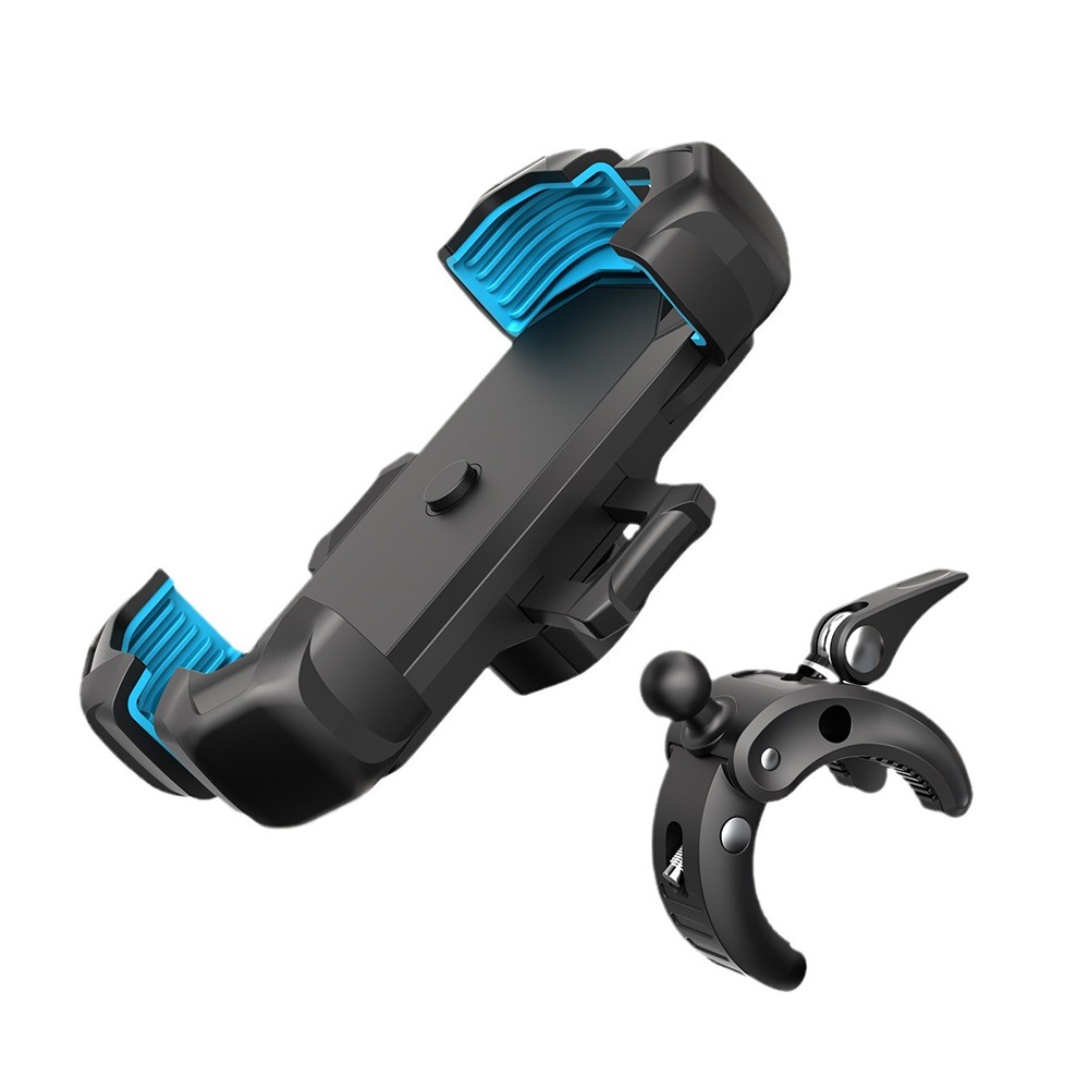 Auto Lock Motorcycle Phone Mount Bike Phone Holder Double Lock Anti-Vibration
