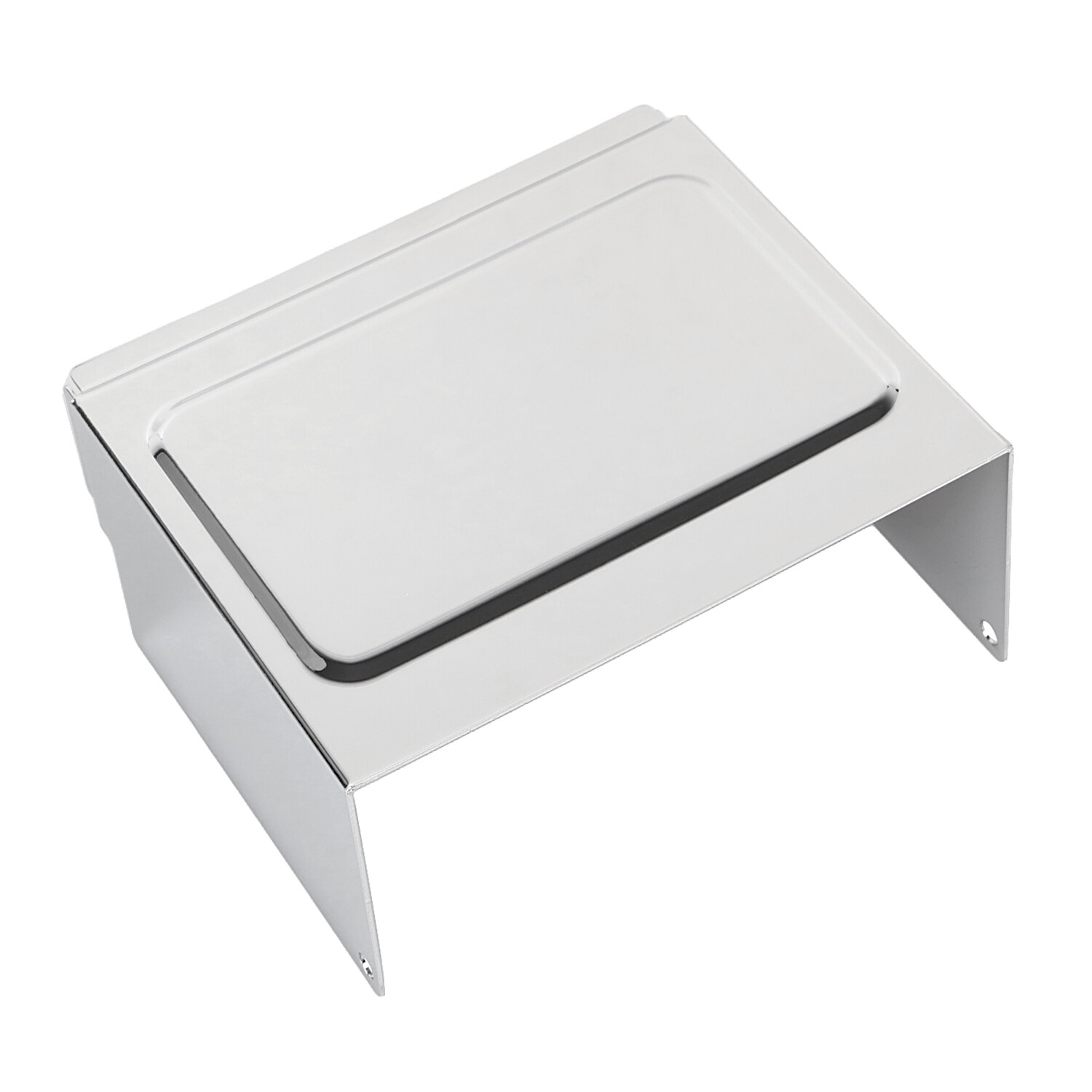 Chrome Battery Box Side Cover Top Lid For Harley Dyna Super Wide Glide Low Rider
