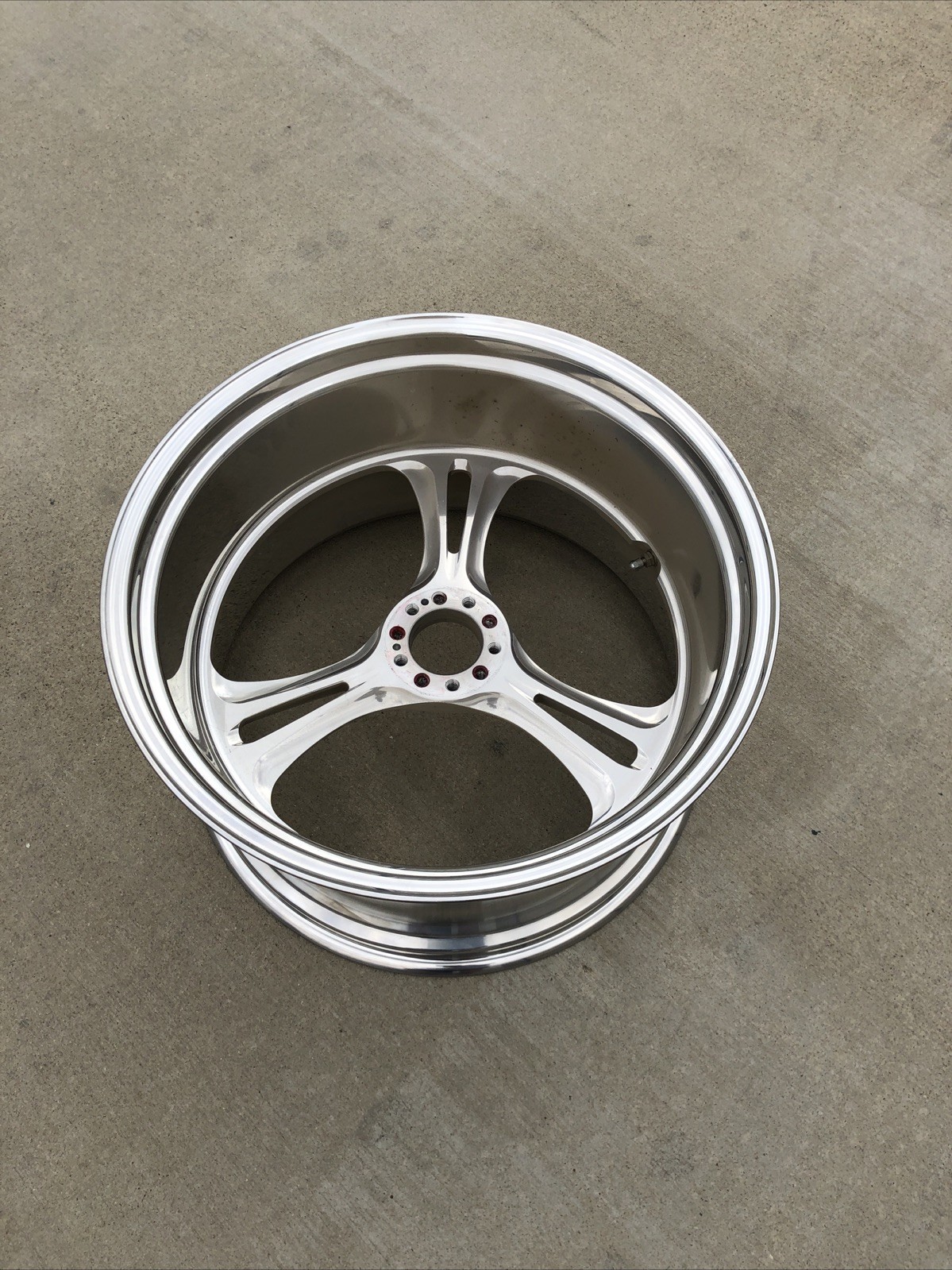 Performance Machine Chrome 3-Spoke Forged Aluminum Wheel 19”