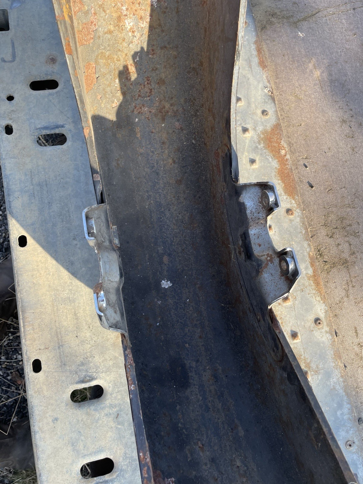 Harley Davidson Big Twin Front Mudguard FL FLH Etc Original As Shown