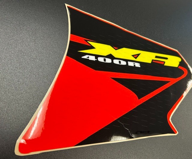 HONDA XR400 400 XR FUEL TANK DECALS STICKERS GAS DECALS THICK QUALITY BLEM