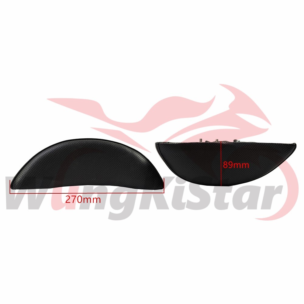 2x Thickening seats + 1x Backrest Kits For Motorbike Scooter Quad E-bike Bicycle