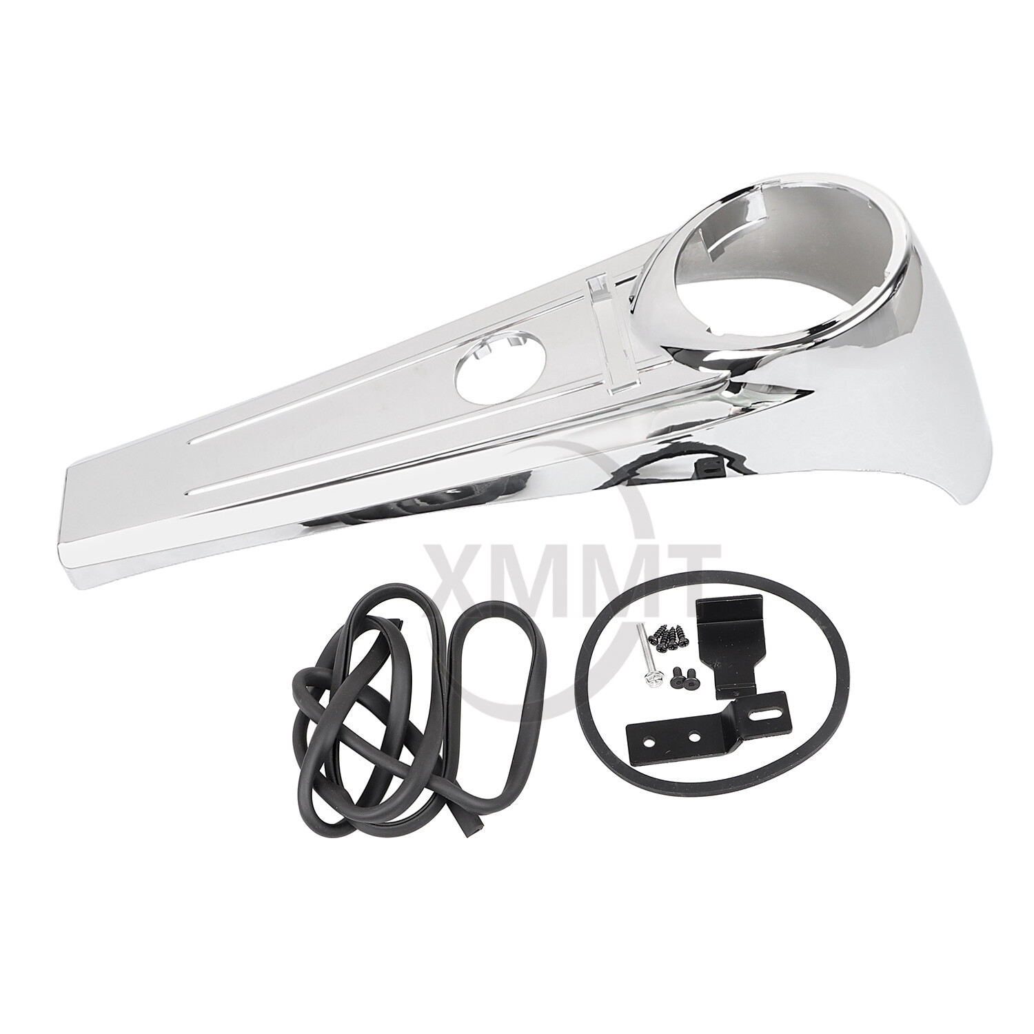 Chrome Dash Panel Gas Tank Fuel Cover For Harley Softail 00-17 Heritage Classic