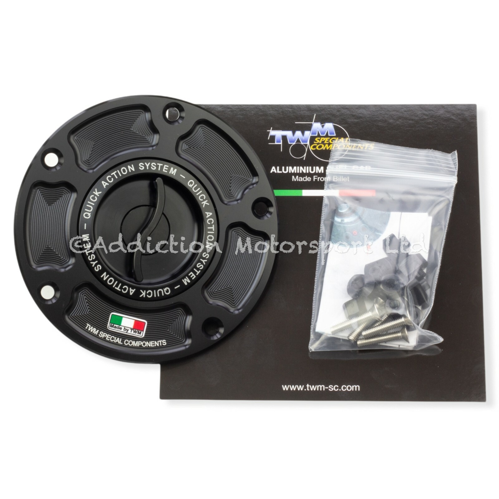 TWM Keyless Filler Petrol Gas Tank Cap for Aprilia Tuono V4 1100 2023