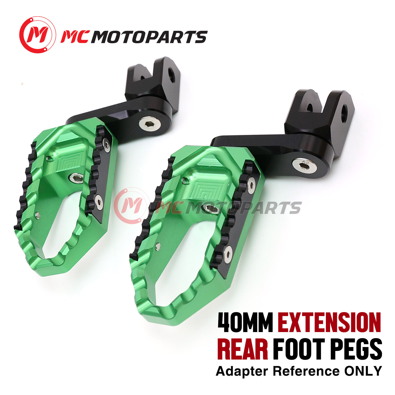 For Suzuki DL 1000 V-Strom 2007-2012 1.5 in. Lowering Passenger Rear Foot Pegs