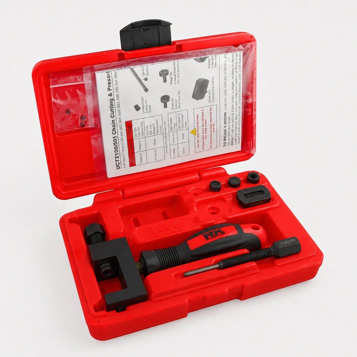 RK #50 Chain Breaker Cutter Press Fit Tool Kit UCT2100 Heavy Duty