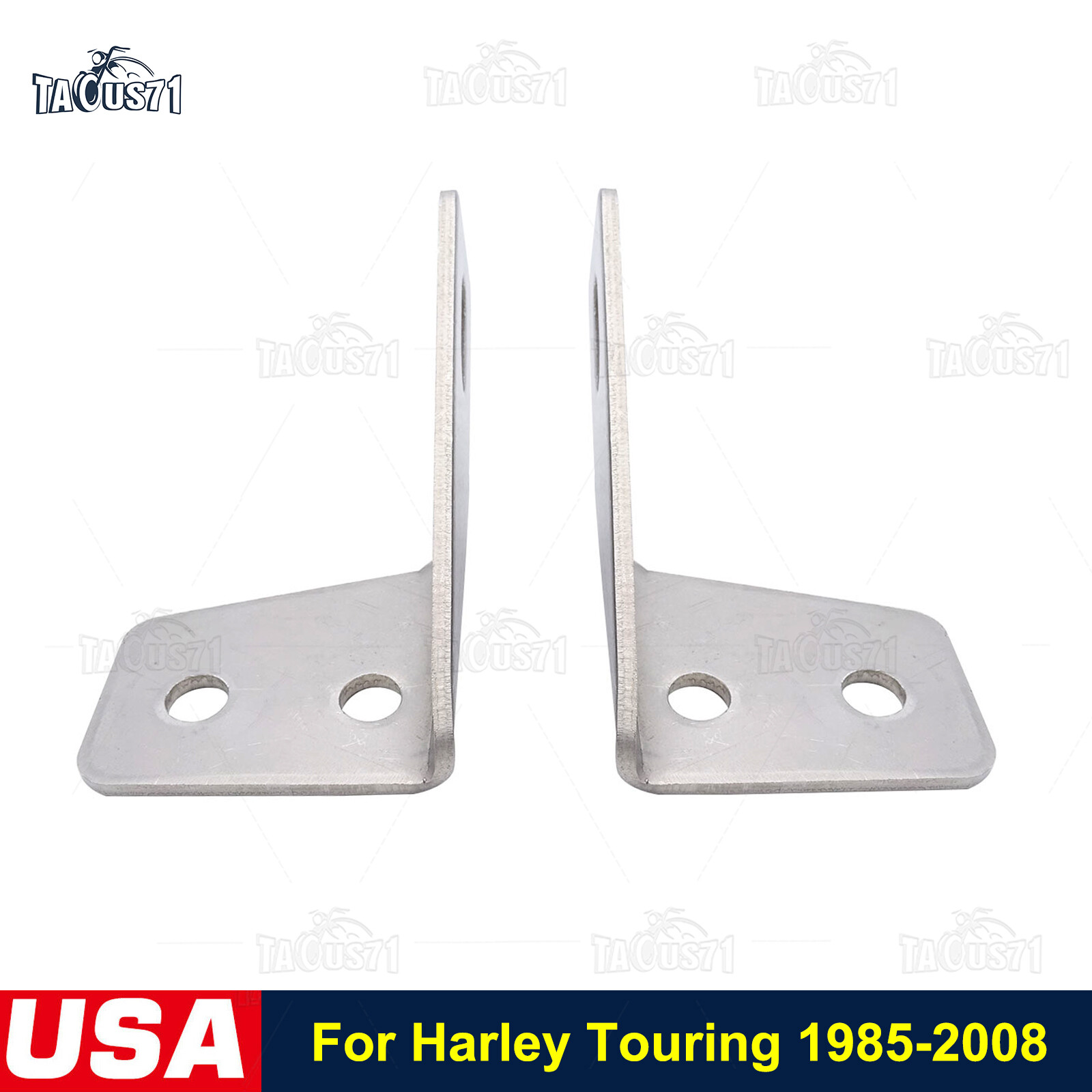 Saddlebag Support Bracket Struts Repair For 85-08 Harley Road King Street Glide