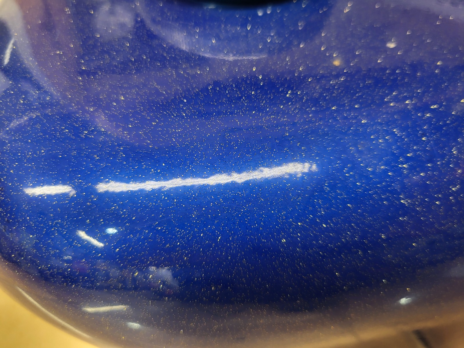 Ironhead Sportster Tank Pearl Blue 2.4 Gal