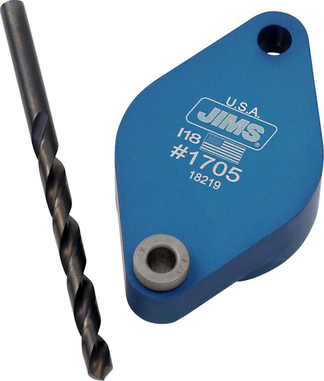 JIMS Exhaust Drill Plate Harley-Davidson