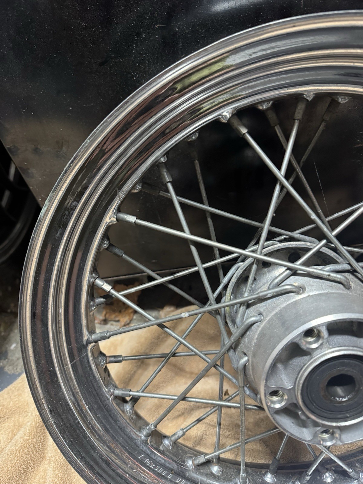 Harley Davidson Sportster 16” Wire spoke Wheel
