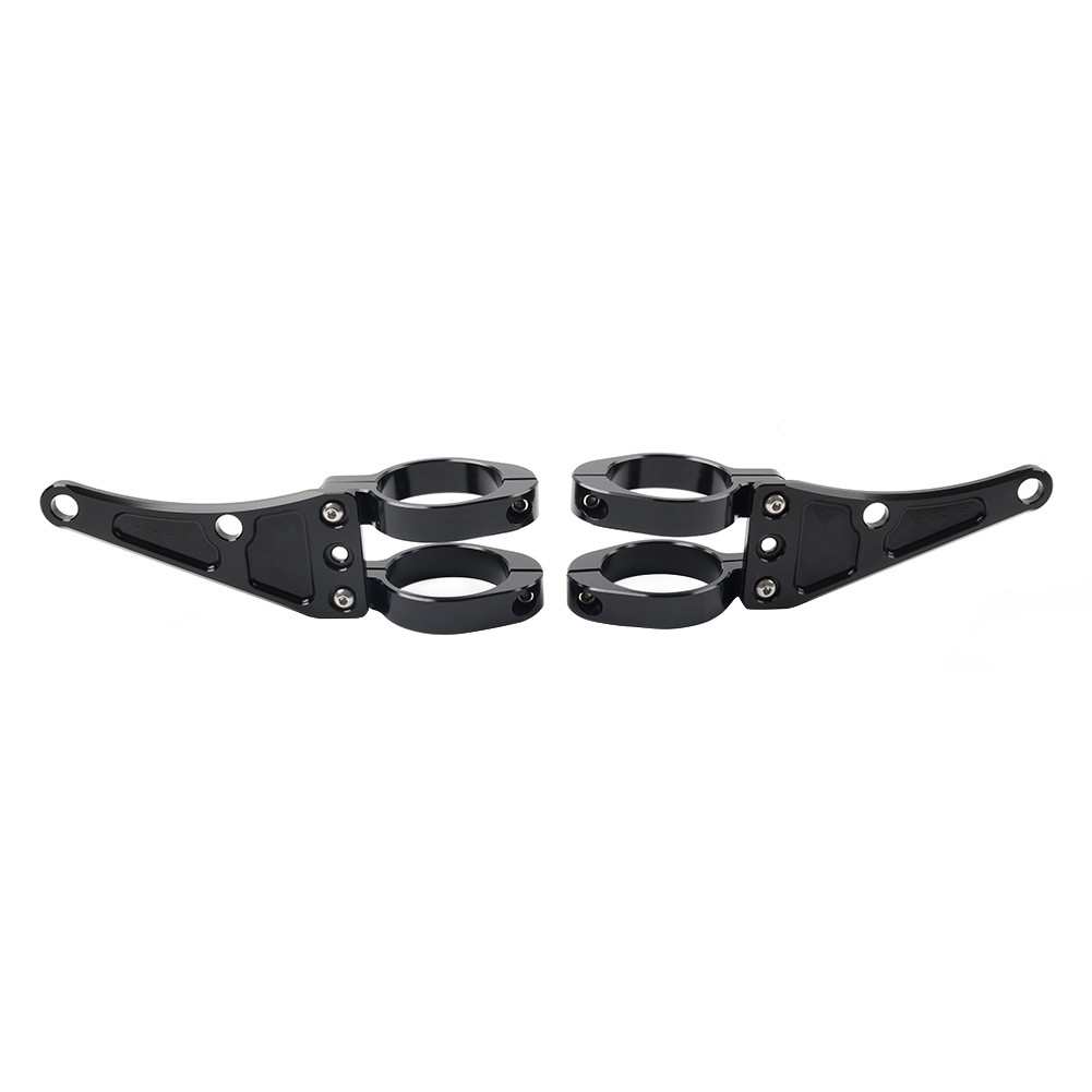 49MM Motorcycle Headlight Bracket Mount Clamp Fork Tube Holder For Harley