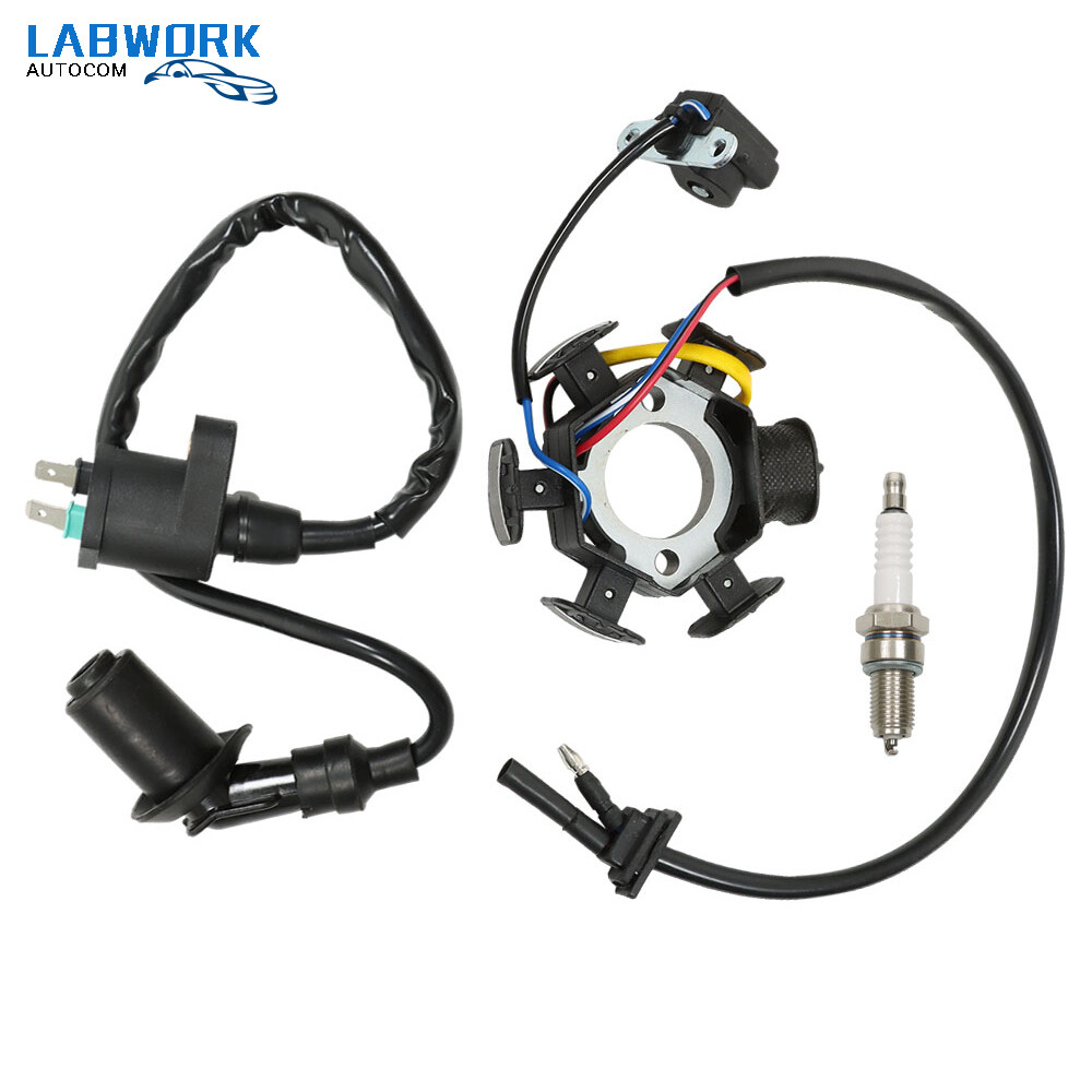 For 00-03 Honda XR50R 1997-2000 01-003 XR70R Stator Ignition Coil Spark Plug