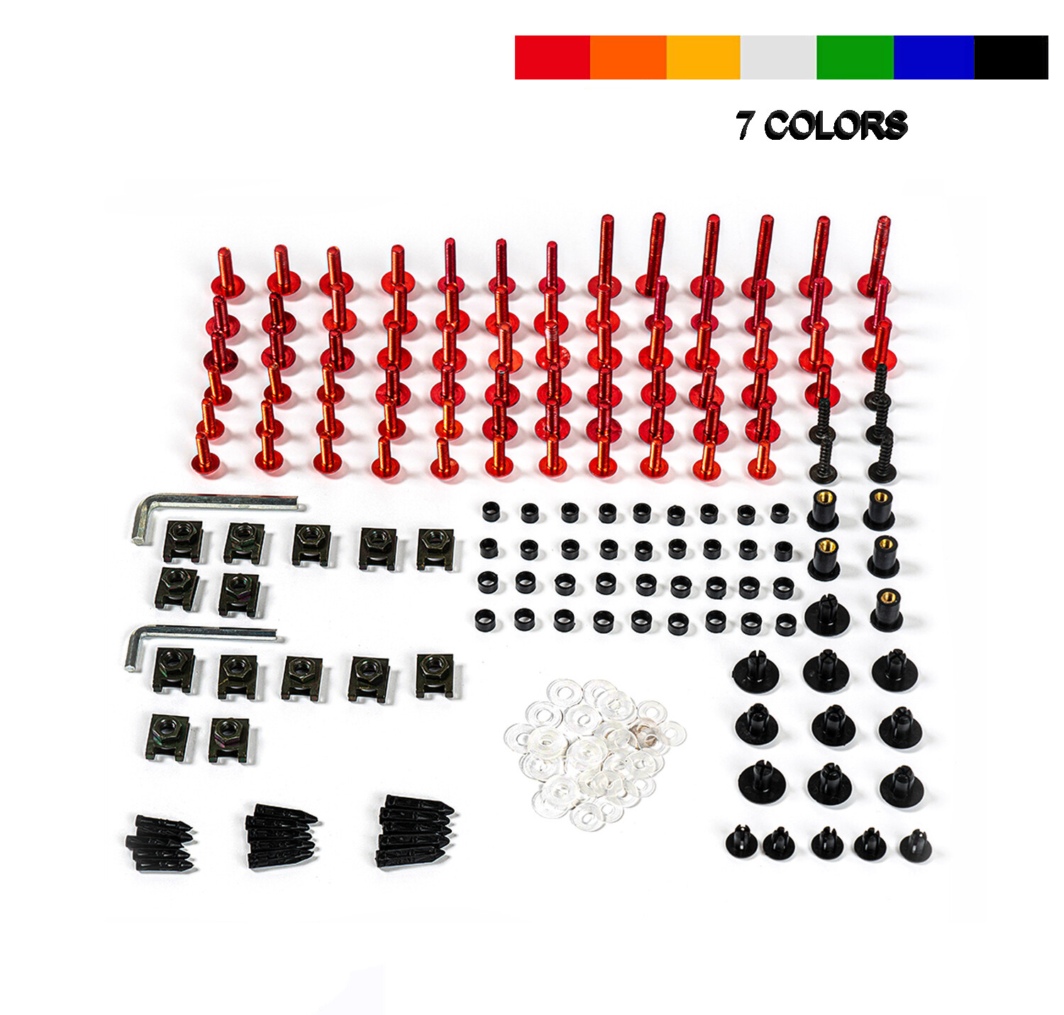 Fairing Bolts for Kawasaki Ninja 300 EX300R 2013 2014 15 16 2017 Bodywork Screws