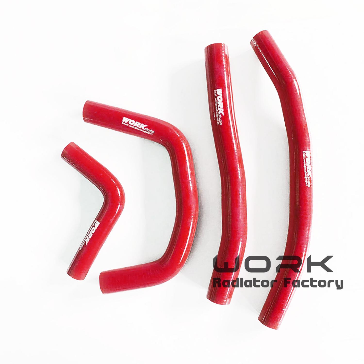 Red Silicone Radiator Hose for Honda CRF450R 2017-2020 2019 CRF450RX 2017 2018