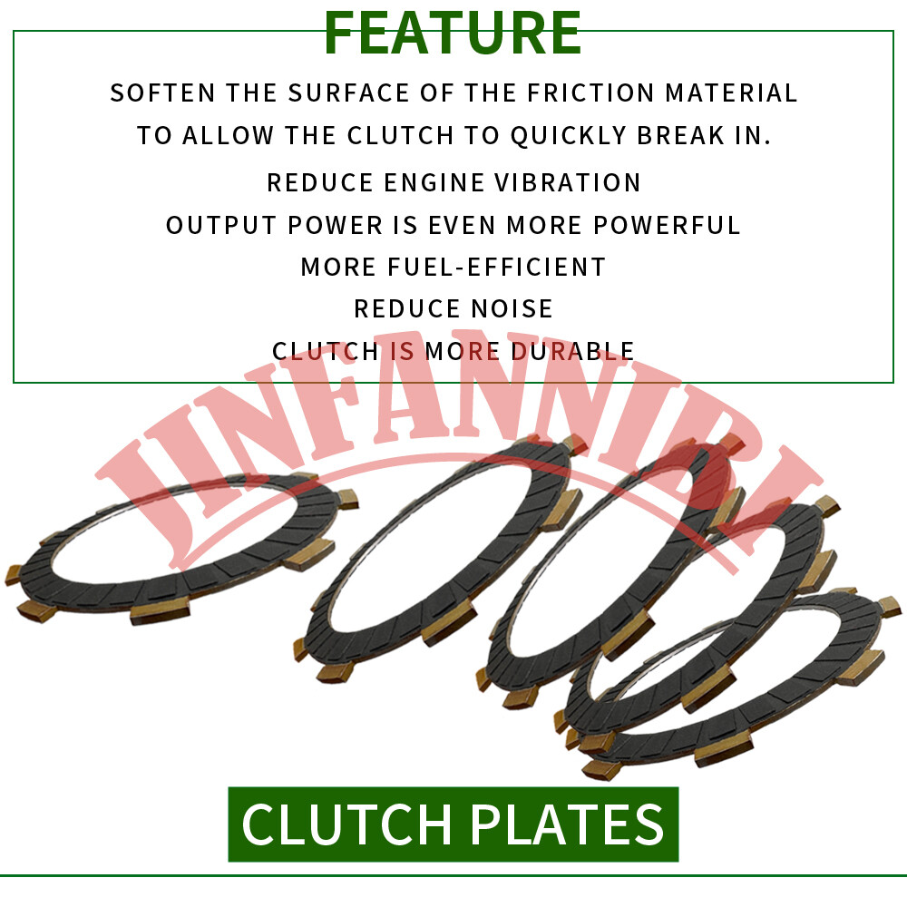 Clutch Friction Plates Springs Gasket for Yamaha Trailway 200 TW200 1987-2021