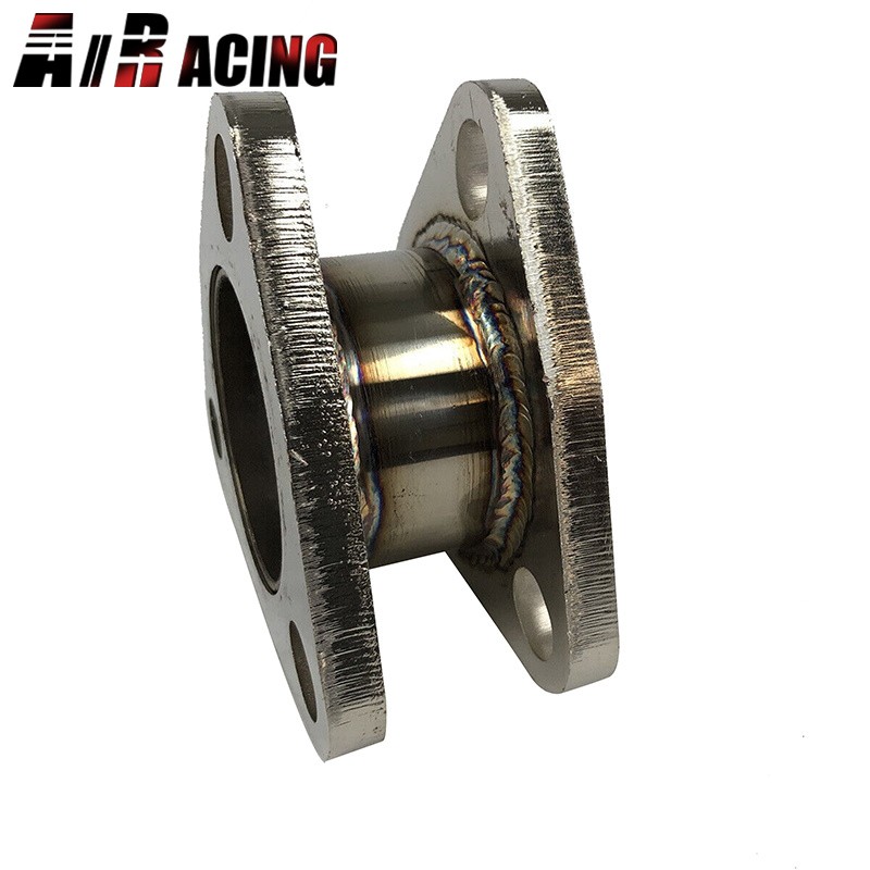 2.25″ 3 Bolt Mild Steel Flange Exhaust Muffler Pipe Extension Flange Adapter