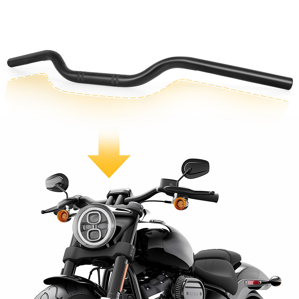 Motorcycle 7/8″ 22mm Tracker Drag Bars Handlebars For Honda NC700S NC700X NC750X