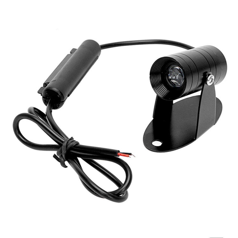 1x Customized Spotlight Laser Projector Ghost Shadow LED Motorcycle Light