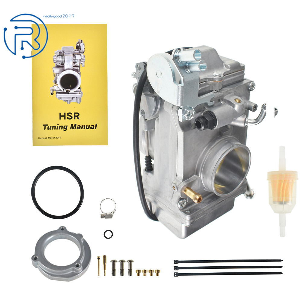 HSR 42mm Carburetor For HSR42 TM42-6 Evo Twin Cam Carb