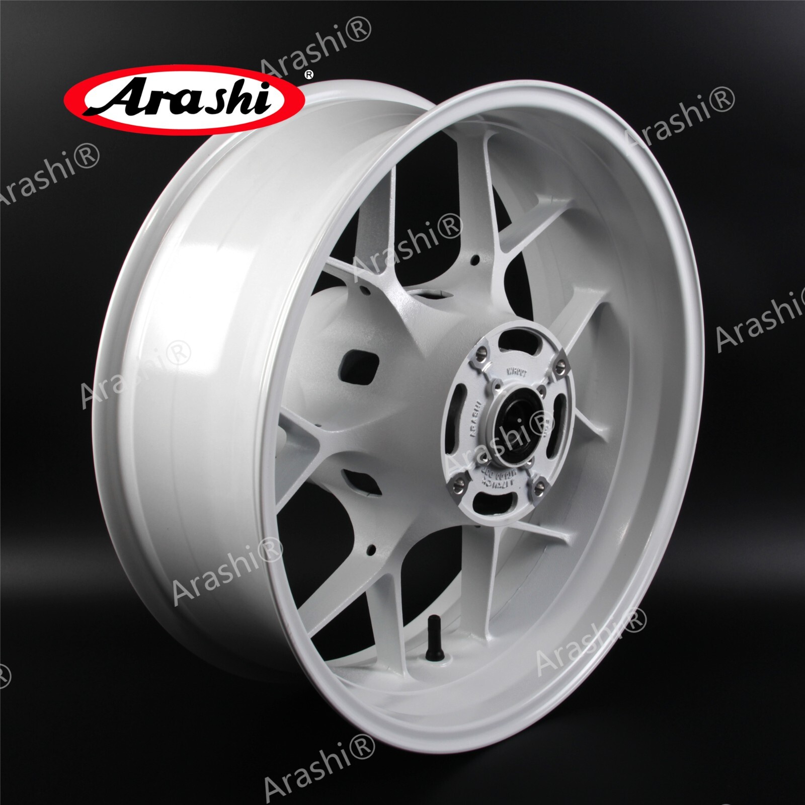 For Honda CBR600RR 2007-2022 2020 Customized White Rims Front & Rear Wheel Rim