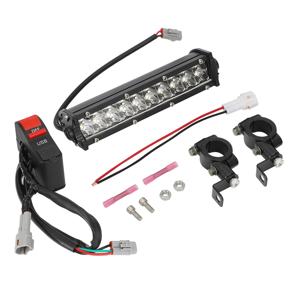LED Headlight Light Bar Kit For Yamaha Raptor 700 R YFZ450R Banshee 350 YFM350