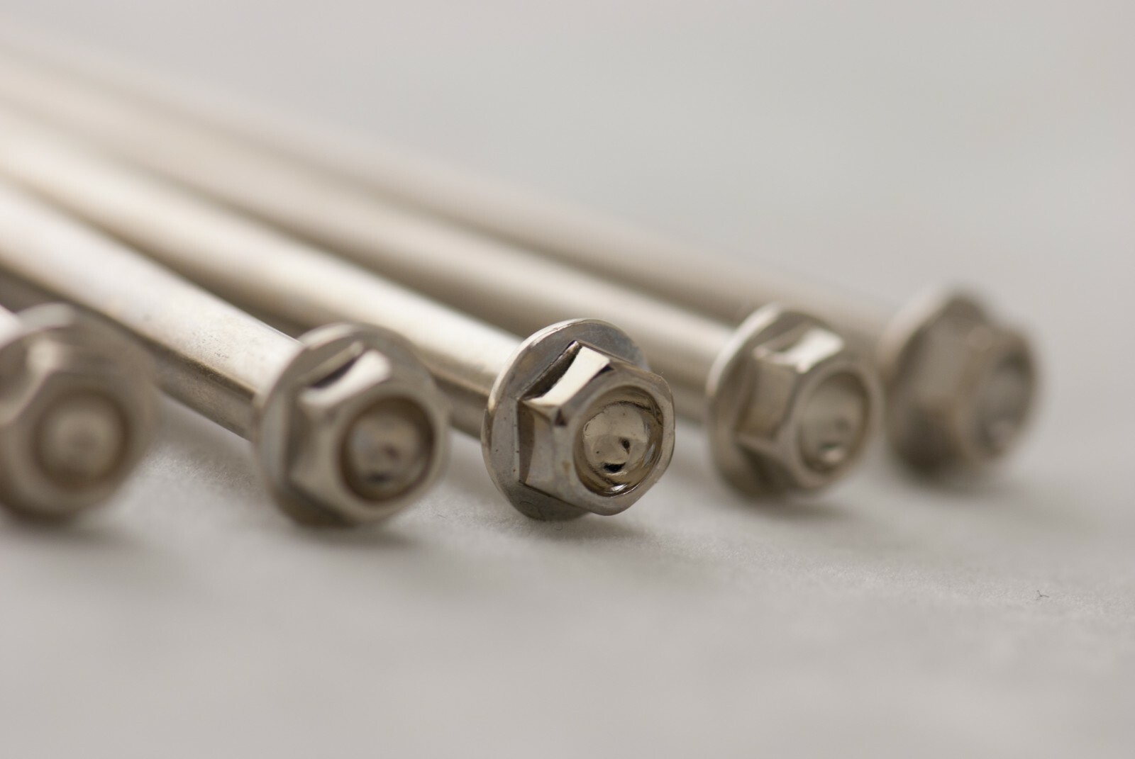 Works Nickel ENGINE Bolt Kit | Kawasaki KX450F | Beautiful finish for your bike!