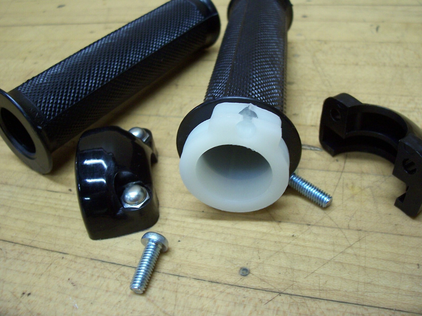 Vintage Superior Mini Bike Minibike Nylon 7/8″ Throttle Control Set Grips