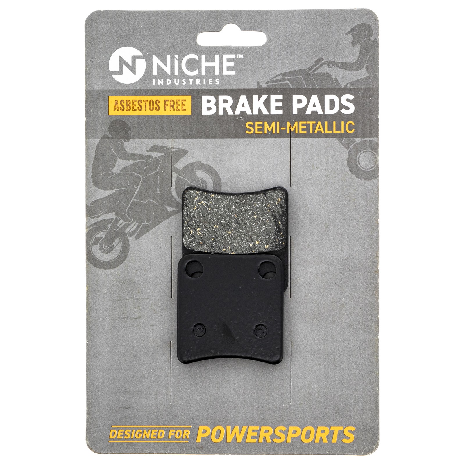 Brake and Parking Pad Set for Honda NC700XD CTX700D NM4 Front Rear Semi-Metallic