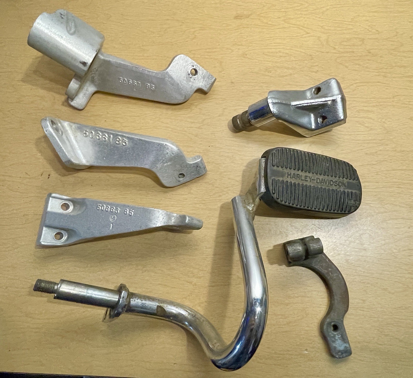 Harley-Davidson FXR Floor Board / Foot Board Mounts FXRP FXRT