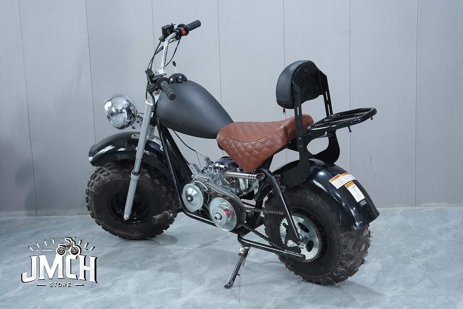 Black Real Gas Fuel Tank for Mini Baja Heat Warrior Hawg Ty 196cc Mini Bike