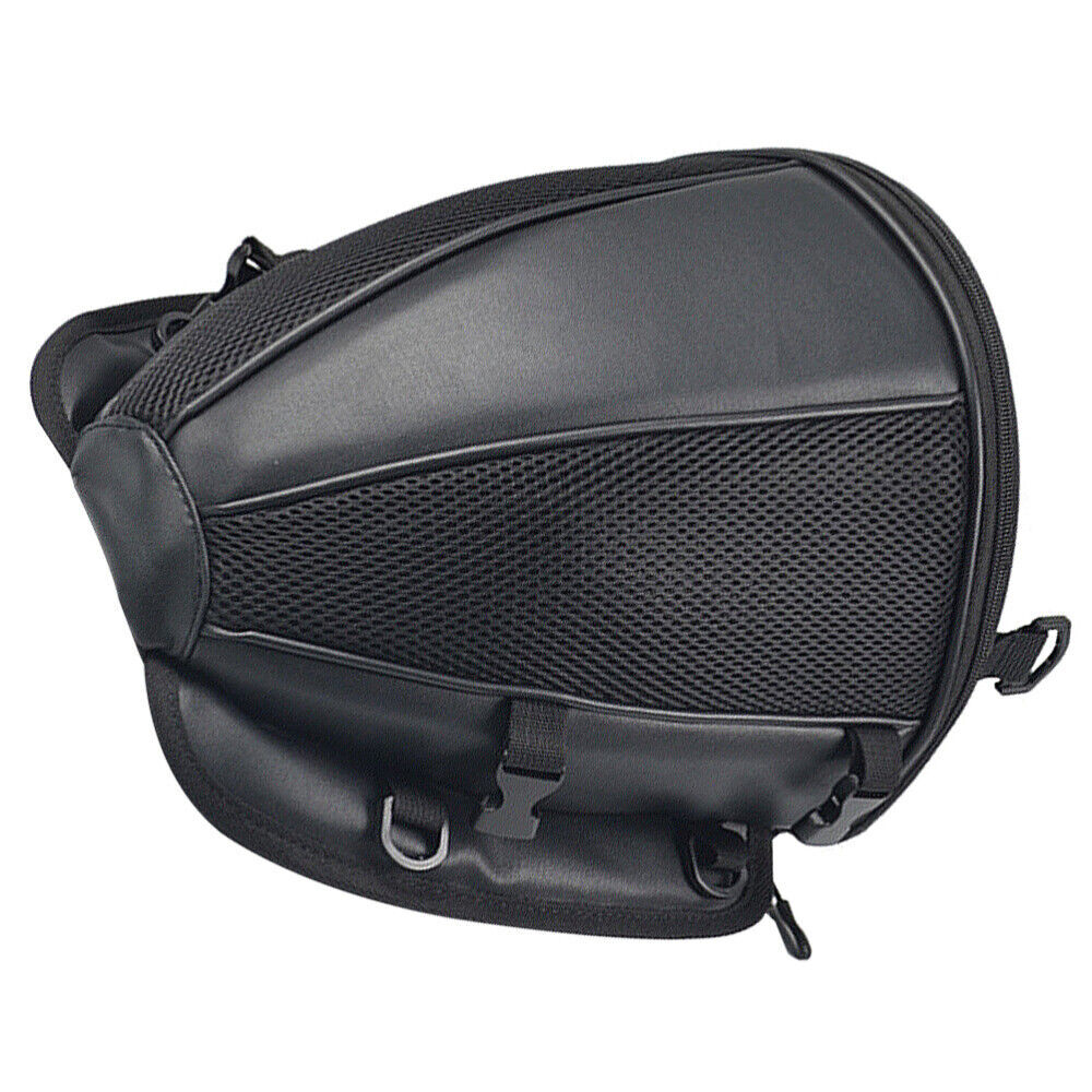 Motorcycle Tail Bag Rear Seat Luggage Storage Backpack Shoulder Bag